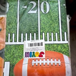 COPY - (2) 4 Table covers in each pack Game Day Football Table cover